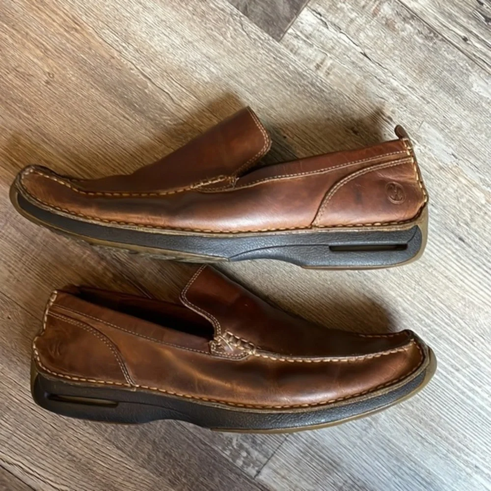 COLE HAAN by Nike-Air Men’s Brown Leather Loafers, Size 11.5